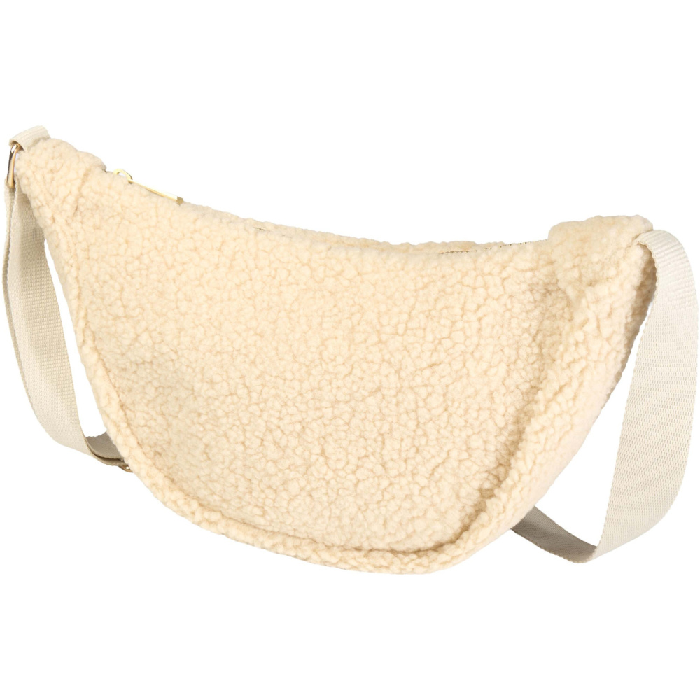Logotrade presentreklam bild: Bear midjeväska av GRS-certifierat återvunnet sherpa-material, 3 l