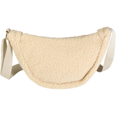 Logotrade profilreklam bild: Bear midjeväska av GRS-certifierat återvunnet sherpa-material, 3 l