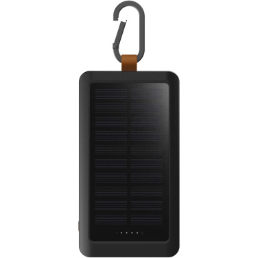 Logotrade reklamprodukter bild: Xtorm XG2S101 Go2 10 000 mAh 15 W solcellsdriven powerbank med belysning