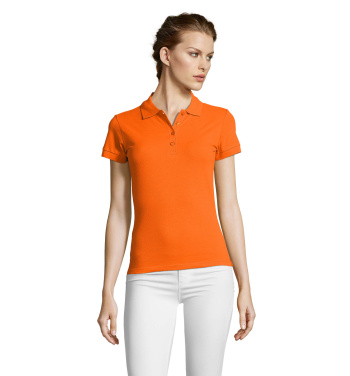 Logotrade profilprodukter bild: PEOPLE DAM POLO PIQUE 210g