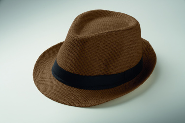 Logotrade reklamprodukter bild: Hatt av pappersstrå