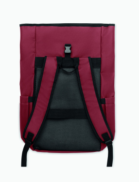 Logotrade reklamprodukter bild: Rolltop dataryggsäck 600D