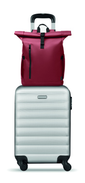 Logotrade reklamprodukter bild: Rolltop dataryggsäck 600D