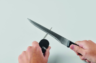 Logotrade presentreklam bild: Knivvässare i fickformat