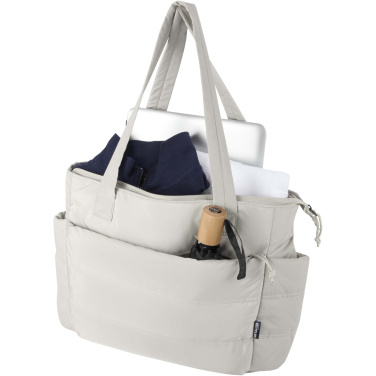 Logotrade presentreklam bild: Puffer 15,6" laptoptote av återvunnen GRS, 18 l