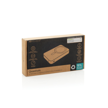 Logotrade profilprodukter bild: Quantom RCS ultrasnabb 10 000 mAh magnetisk powerbank