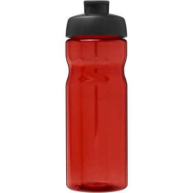 Logotrade profilprodukter bild: H2O Active® Eco Base 650 ml sportflaska med uppfällbart lock