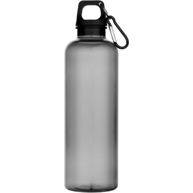 Logotrade presentreklam bild: Oregon 750 ml vattenflaska av RCS-certifierad återvunnen plast med karbinhake