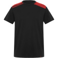 Expedition 160 g/m2 kortärmad T-shirt för herr, Svart / Röd